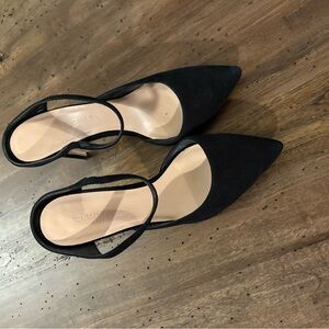 Club Monaco Black Slingback Heels 36.5